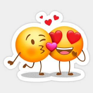 Emoji Love Sticker